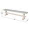 International Concepts Trestle Bench, Unfinished KBE-72 - alternate 5